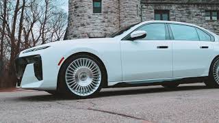 Unveiling Opulence Asanti Tiara Abl40 Wheels On A Bmw In Gloss Silver With Machined Face