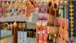 Latest D Sui Dhaga Earrings Designs With Weight And Price New Collection 2026