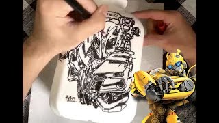 Bubblebee in Whole Milk (Speed Drawing)