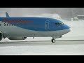 Sunwing Airlines | Boeing 737-800 | Take-off | C-FTZD | Val-d'Or (CYVO) klip izle