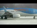 Sunwing Airlines | Boeing 737-800 | Take-off | C-FTZD | Val-d'Or (CYVO) klip izle