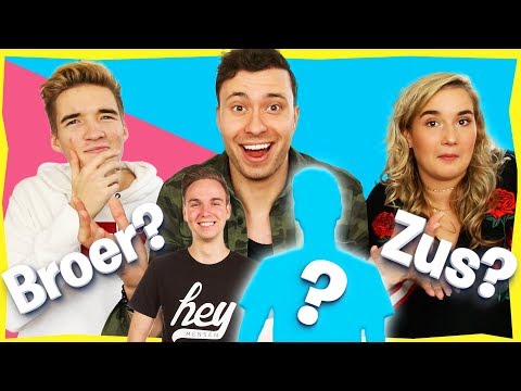 BROERS & ZUSSEN van YouTubers RADEN! Met Gio en Melanie | Rutger BROERS & ZUSSEN van YouTubers RADEN! Met Gio en Melanie | Rutger
