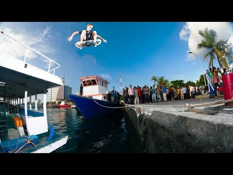 Street Skating On Boats In The Maldives - Island Hopping - Part 1