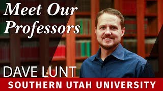 Meet Our Professors: Dave Lunt, History