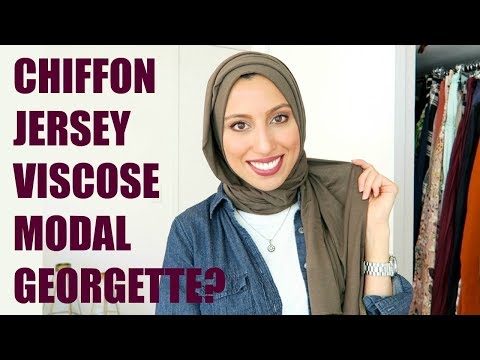 All Hijab Fabrics Explained! - YouTube