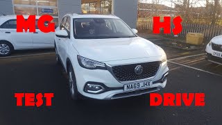 MG HS POV Test Drive