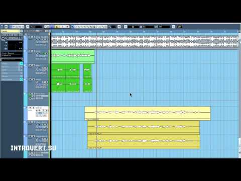 Как сделать басы в cubase