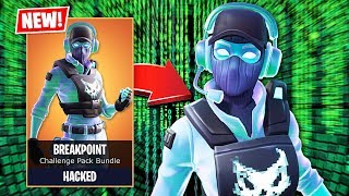 I HACKED for the *NEW* BREAKPOINT Skin EARLY! (Fortnite Battle Royale)