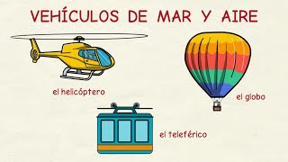 Aprender Español: Vehículos De Mar, Aire Y Espacio ⛵🚁🚀 (Nivel Avanzado)