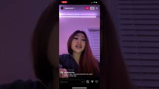 Cute Swag Asian Girl Mad On Instagram Live