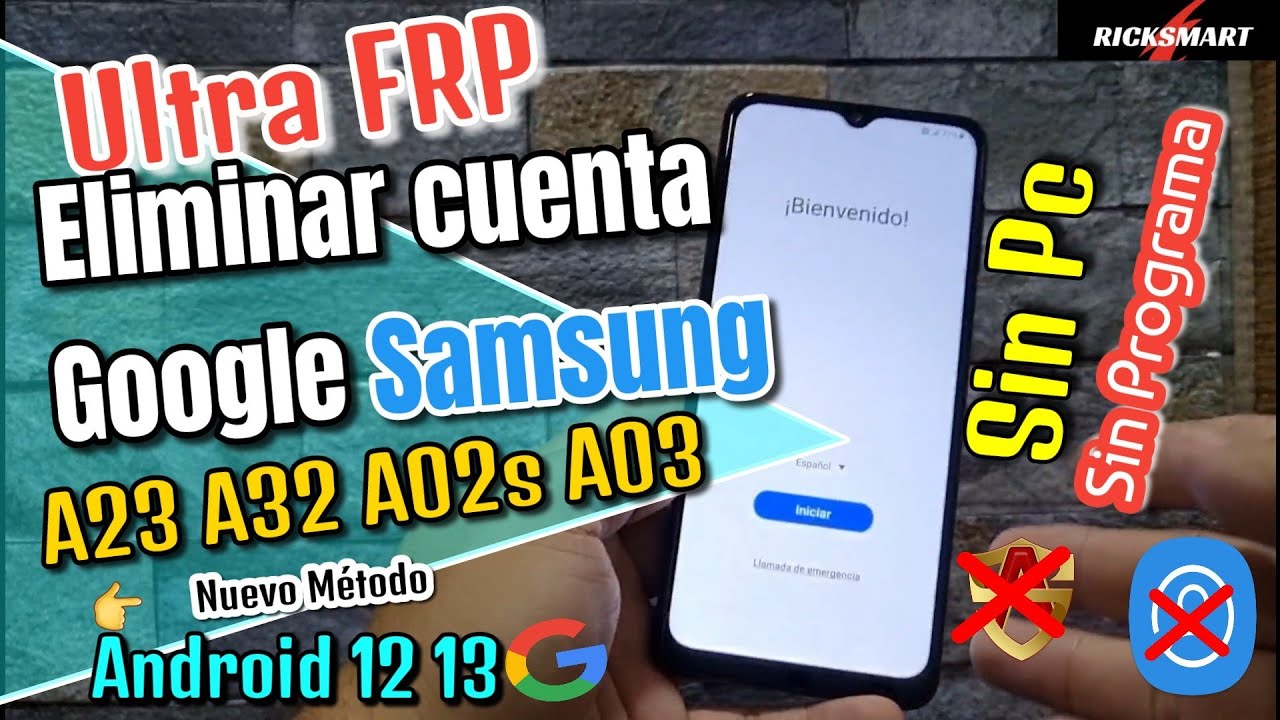 FRP Remove Google Account Samsung All/Android 12 to 23 FRP Remove Google Account Samsung All/Android 12 to 23