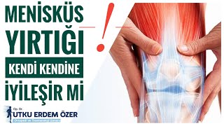 Menisküs Yırtığı Kendi Kendine İyileşir mi || Opr. Dr. Utku Erdem Özer