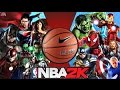 Avengers Vs Justice League in NBA 2K ! HD