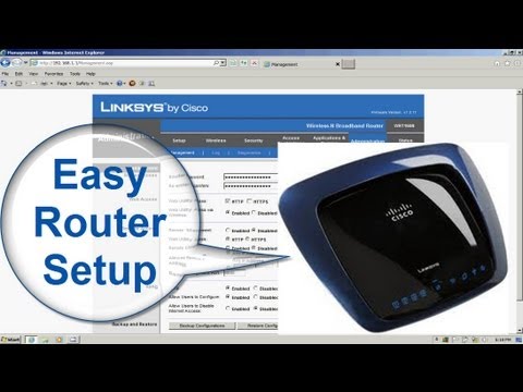 Linksys Wireless Routers Setup