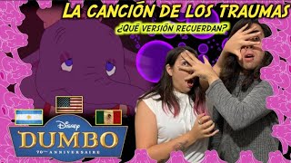 Reacción Doblaje Mexicano Vs Argentino Dumbo Elefantes Rosas