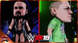 WWE 2K19 Chibi Universe Mode Part 16: Drew McIntyre & John Cena In Action