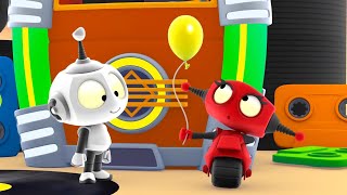 Dance Compeion With Rob The Robot Fun Cartoon Series