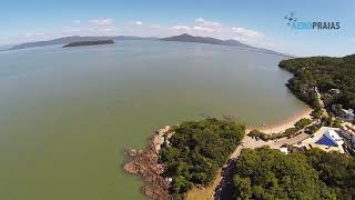 Vista Aérea Da Praia Do Sambaqui Aero Praias
