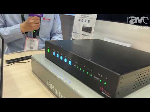 ISE 2023: AV LINK Group Shows Off MaitreView 4KPro Multi-Window Video Processor