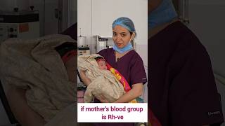 When Mothers Blood Group Is -Ve And Babys Blood Group Is -Ve.