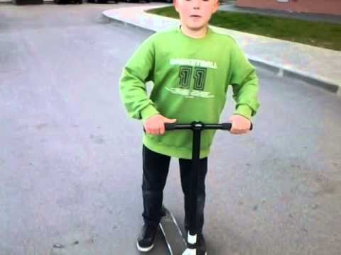 Как сделать tailwhip на самокате