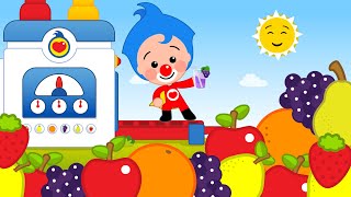 Jugos De Colores Aprende Colores Con La Maquina De Jugos De Plim Plim