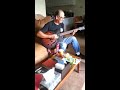 My dad playing guitar hehe