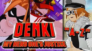 Denki Kaminari In Ranked! A to Z - My Hero One's Justice