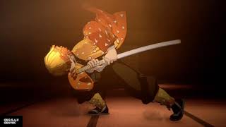 Demon Slayer The Hinokami Chronicles - Story Mode Zenitsu Vs Tongue Demon Full Fight