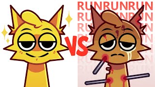 Sprunki With Fan Characters Vs Horror Sprunki