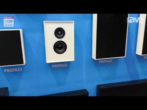ISE 2024: Gallo Acoustics Showcases Profile, a Range of On-Wall Loudspeakers and Subwoofers