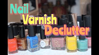 Decutter With Me: Nail Varnish 💅🏾 ** B Beautiful by Binita **
