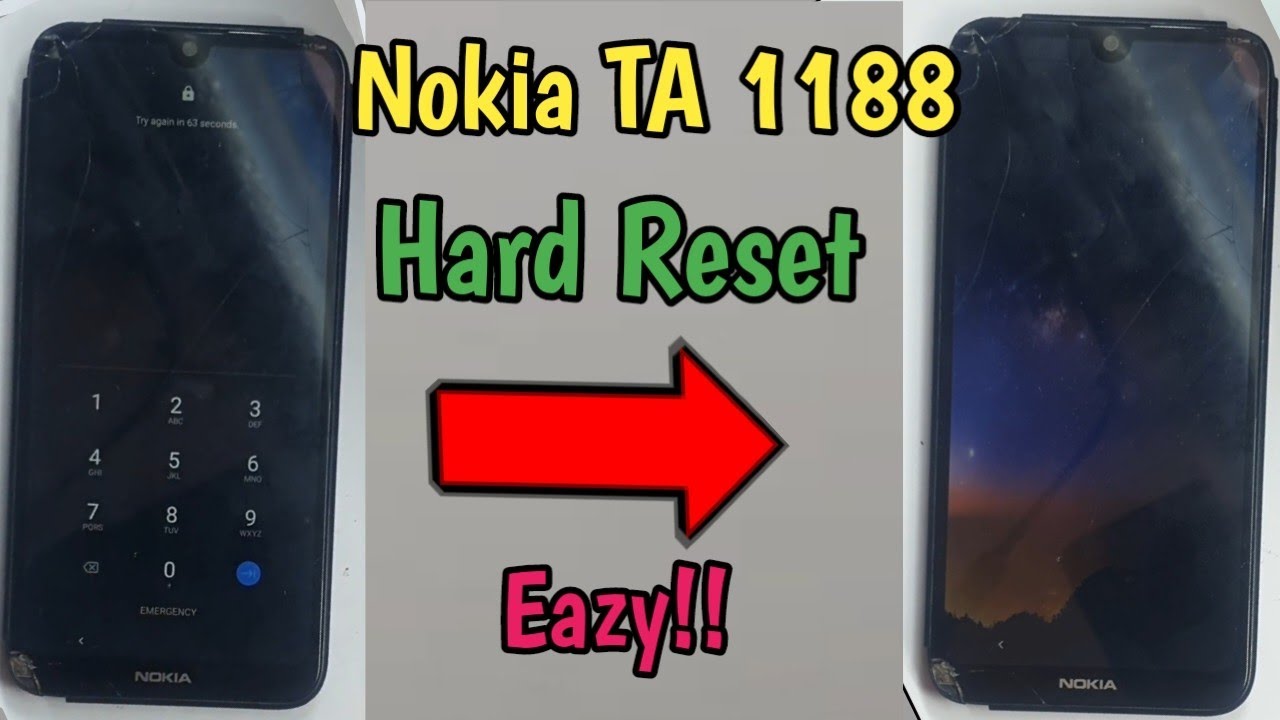 Nokia 2 2 TA 1188 Factory Reset Remove Screenlock Pin or Nokia 2 2 TA 1188 Factory Reset Remove Screenlock Pin or