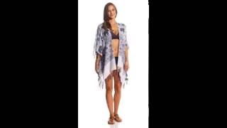 Angie Elephant Printed Kimono Swimoutlet