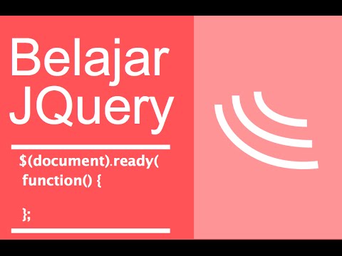 Belajar JQuery (Perkenalan)