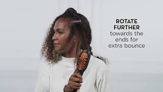 Dafni X Conair Power - Hair Smoothing Hot Brush The Faux Blow How-To Video. Defrizz Tool Bc002Df