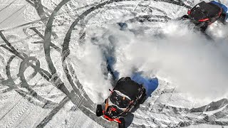 2 Can Am Maverick X3 Turbos make the Worlds First DOUBLE CYCLONE!