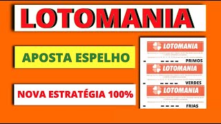 Lotomania Aposta Espelho Nova Estratégia 100%