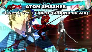 Persona 4 Arena Ultimax: Adachi Moves