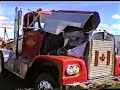 Truck Puller - Big Red Express - Detroit 12V71TT- Warmup