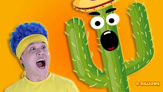 Meet the Funny Cactus | D Billions Kids Songs