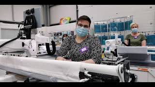 Facebook Live from our Rulers Feathers and Fills Workshop 25th September 2021 at Pinhole Quilting