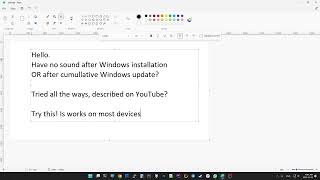 Windows 10, 11 No Sound (Alternative Short Solution, Try This!)