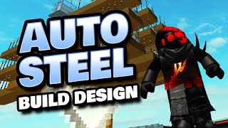 Auto Steel Mill Build Design In Roblox Islands Mobile Friendly