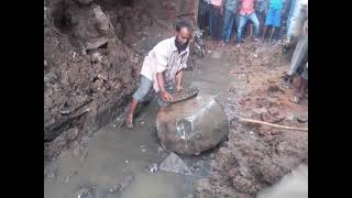 Treasure found in gadwal...telangana Treasure found in gadwal...telangana