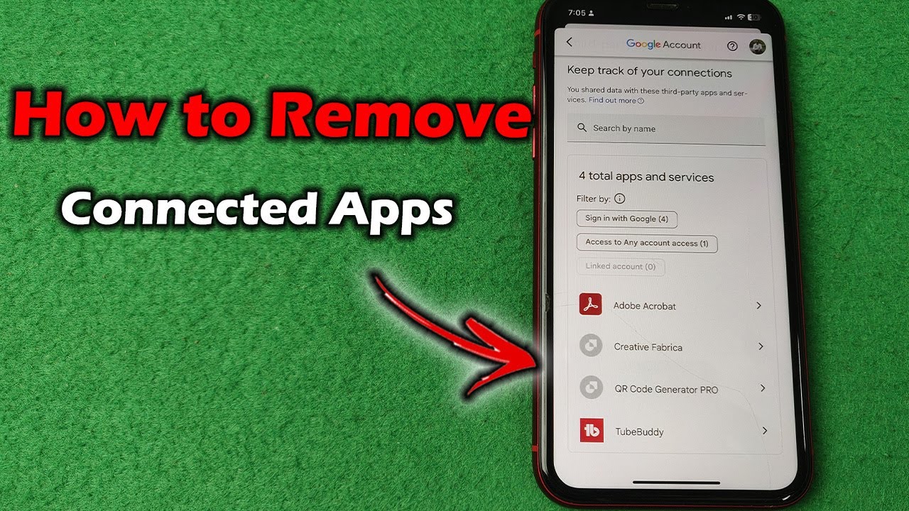 How to Remove Apps Connected With Google Account | Full How to Remove Apps Connected With Google Account | Full