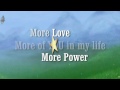 More Love More Power- Jeff Deyo (Lyrics)