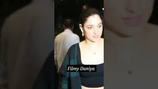 Tamanna Bhatia Spotted At Airport Tamanna Bhatia Hot Look Filmyduniya