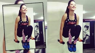 Urvashi Rautelas Hot Workout Video