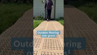 Can You Put Outdoor Flooring Tiles Over Gr?